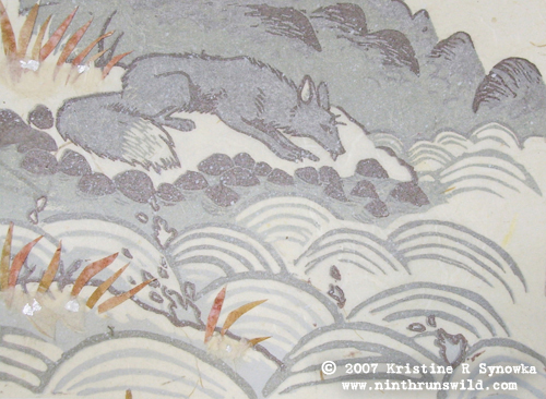 Snow Fox by Kristine Synowka